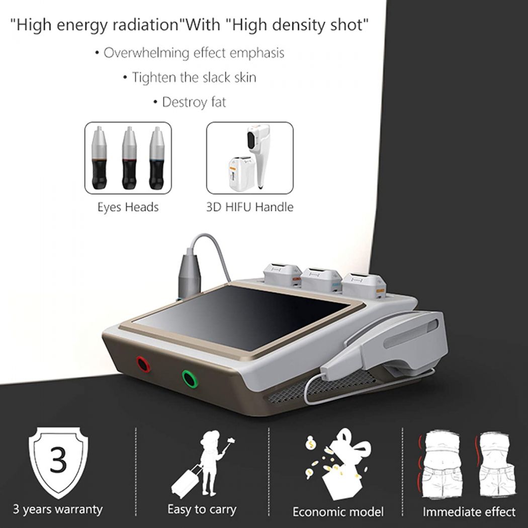 HIFU Face Lifting Wrinkle Removal Body Slimming Machine 